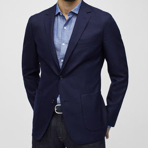 Bonobos Unconstructed Italian Wool Blazer Navy 44R